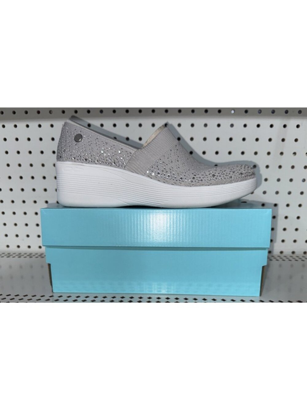 Skechers Martha Stewart Pier Lite Reflection Womens Slip On Wedge Shoes Size 11